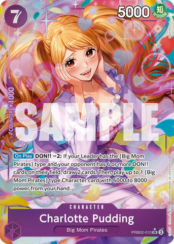 Charlotte Pudding - PRB02-010 (Alternate Art) - PRB02-010