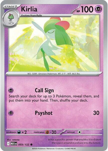 Kirlia - 059/132 - (ME01: Mega Evolution)