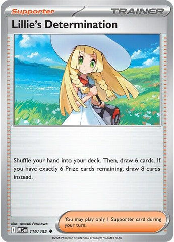 Lillie's Determination - 119/132 - 119/132 - (ME01: Mega Evolution)