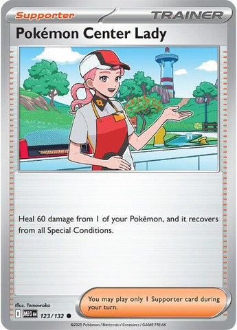 Pokemon Center Lady - 123/132
