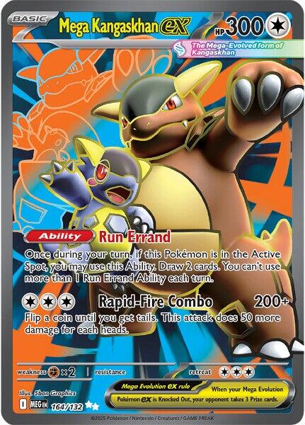 Mega Kangaskhan ex - 164/132 - 164/132 - (ME01: Mega Evolution)