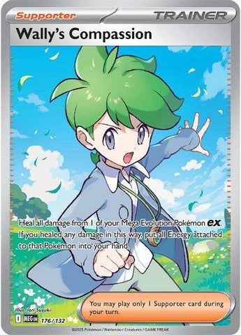 Wally's Compassion - 176/132 - 176/132 - (ME01: Mega Evolution)