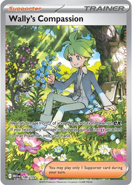 Wally's Compassion - 186/132 - 186/132 - (ME01: Mega Evolution)