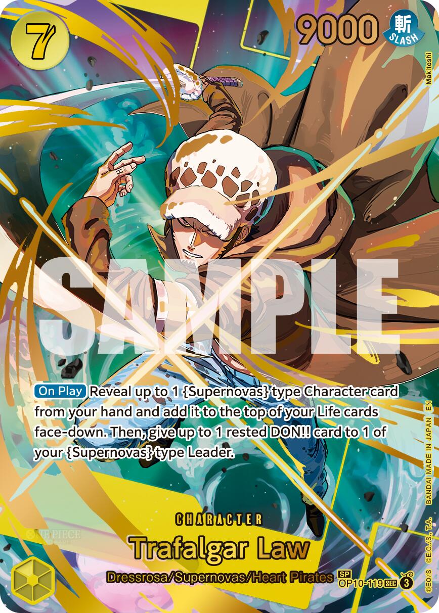 Trafalgar Law - OP10-119 (SP) - OP10-119 - (Premium Booster -The Best- Vol. 2)