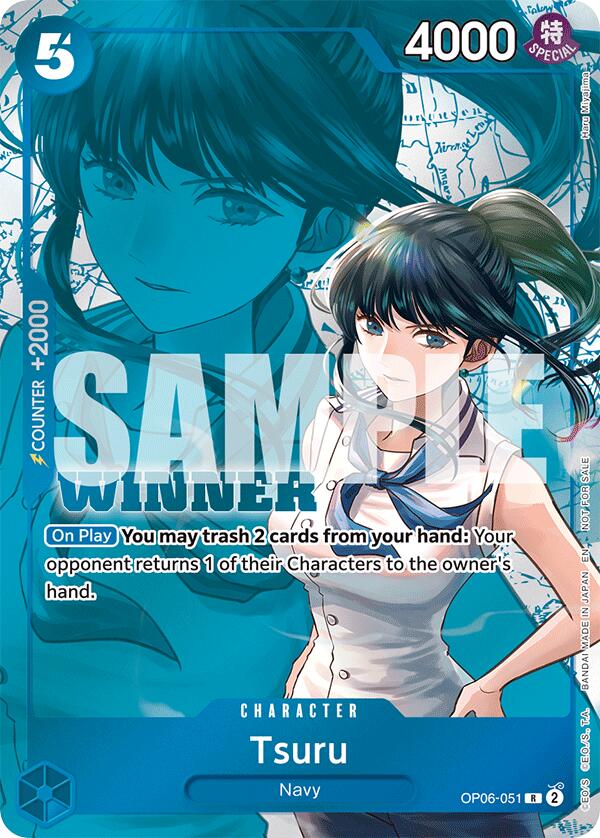 Tsuru (Winner Pack 2025 Vol. 4) - OP06-051 - (One Piece Promotion Cards)