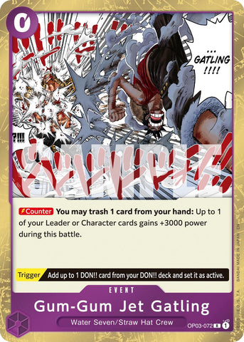 Gum-Gum Jet Gatling (Reprint) - OP03-072