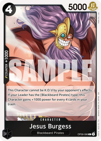 Jesus Burgess (Reprint) - OP09-086