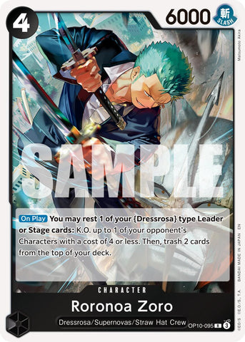 Roronoa Zoro - OP10-095 (Reprint) - OP10-095