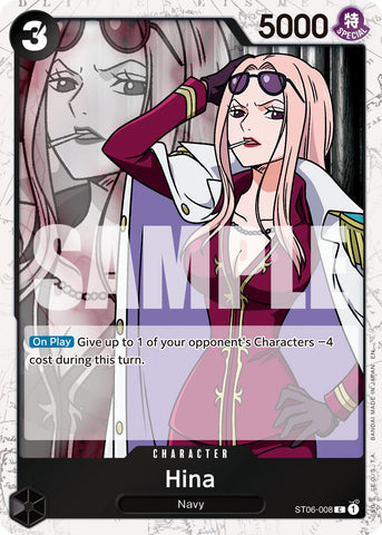 Hina (Pirate Foil) - ST06-008 - (Premium Booster -The Best- Vol. 2)