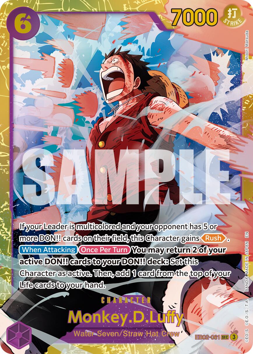 Monkey.D.Luffy - EB02-061 (Reprint) - EB02-061 - (Premium Booster -The Best- Vol. 2)