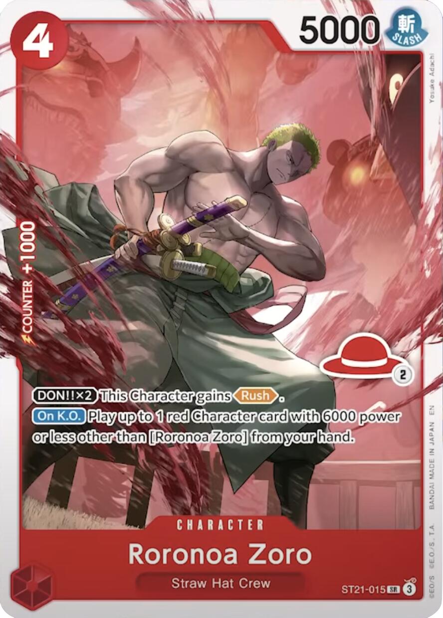 Roronoa Zoro - ST21-015 (Luffy Deck) - ST21-015