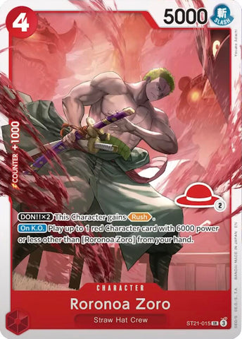 Roronoa Zoro - ST21-015 (Luffy Deck) - ST21-015