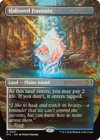 Hallowed Fountain (Borderless) [ECL - 347]