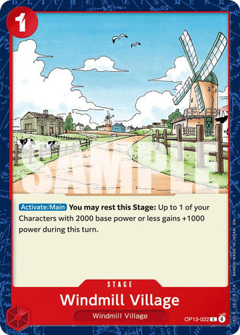 Windmill Village - OP13-022