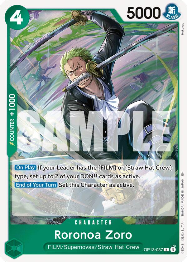 Roronoa Zoro - OP13-037