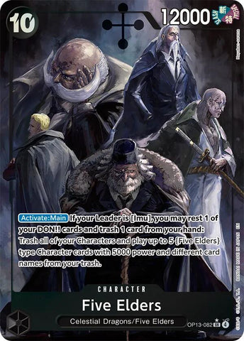 Five Elders (Alternate Art) - OP13-082