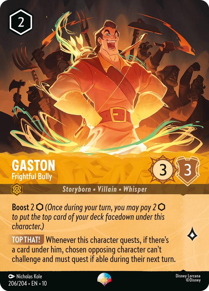 Gaston - Frightful Bully (Epic) - 206/204