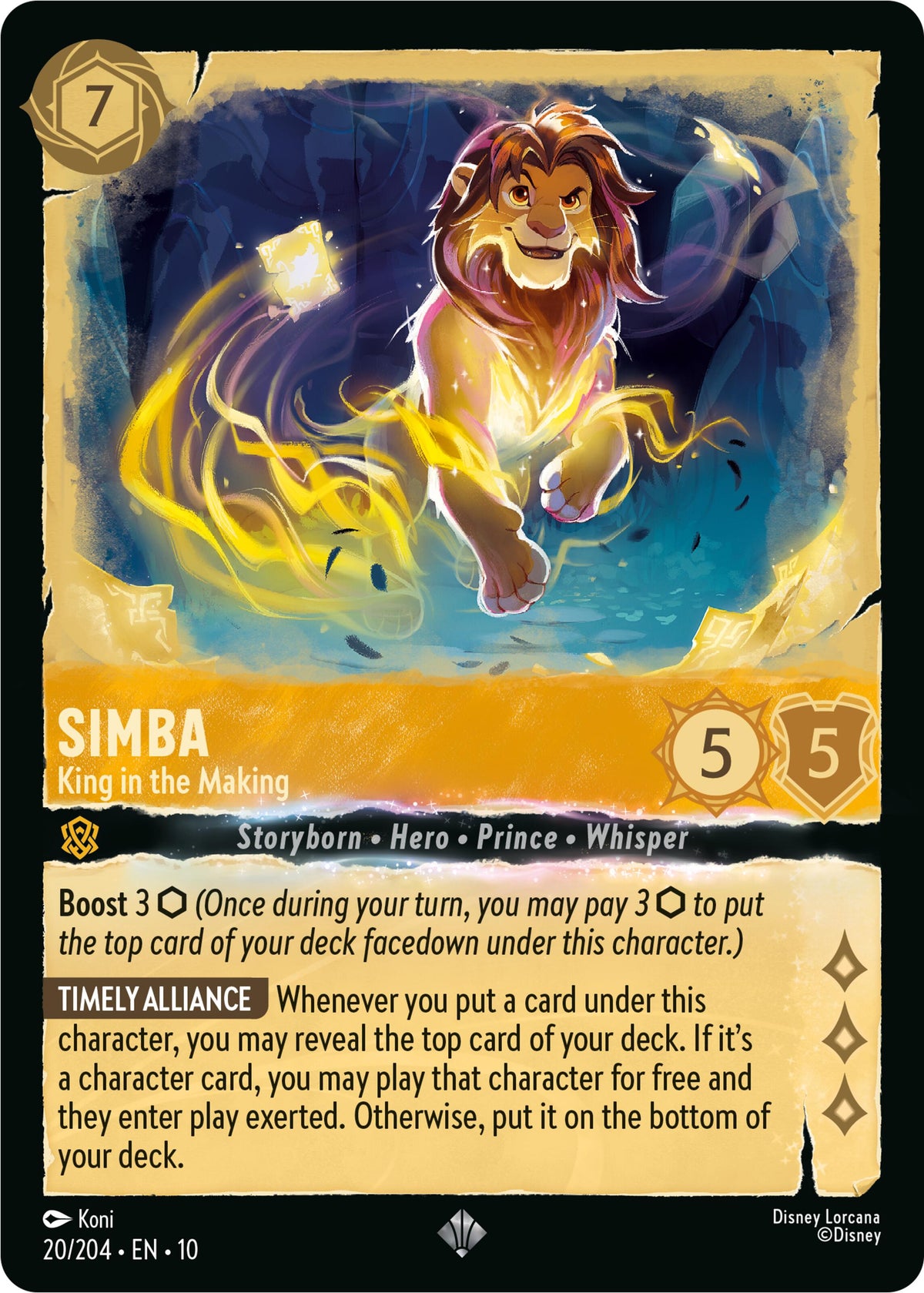Simba - King in the Making - 20/204