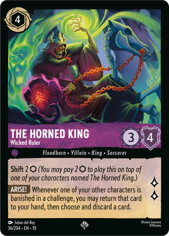 The Horned King - Wicked Ruler - 36/204