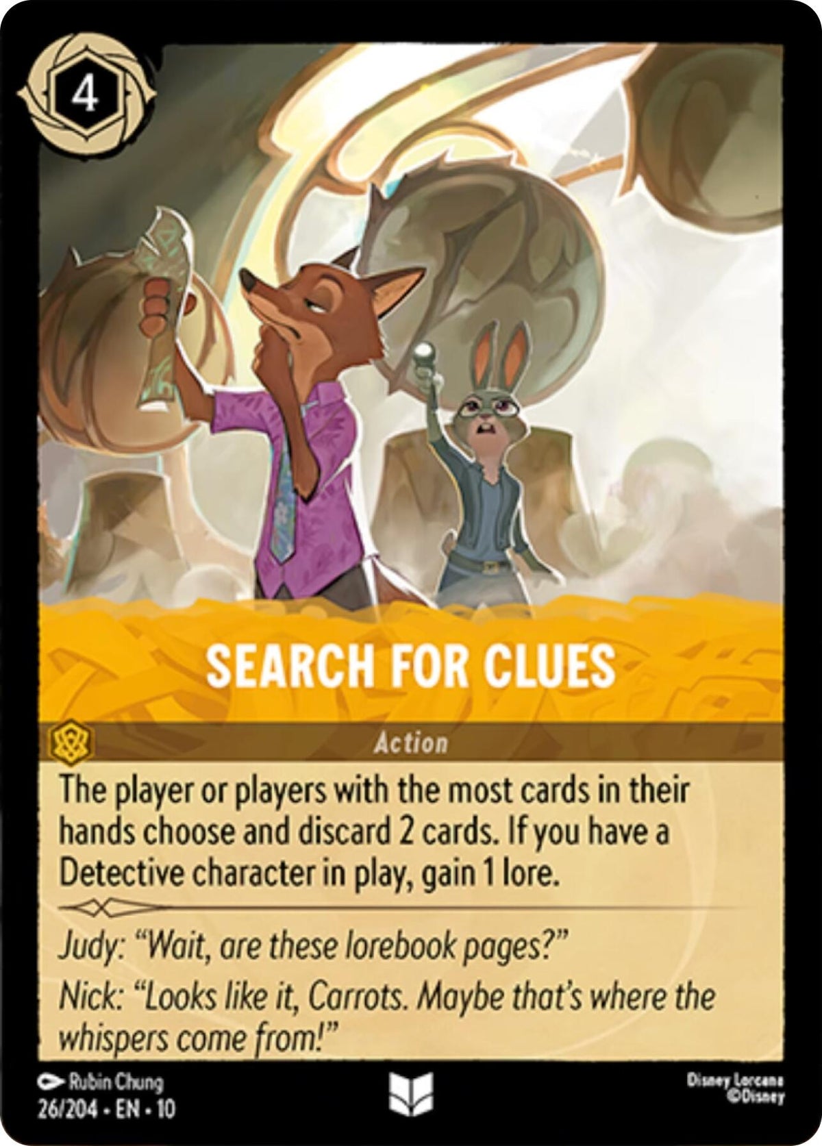 Search For Clues - 26/204