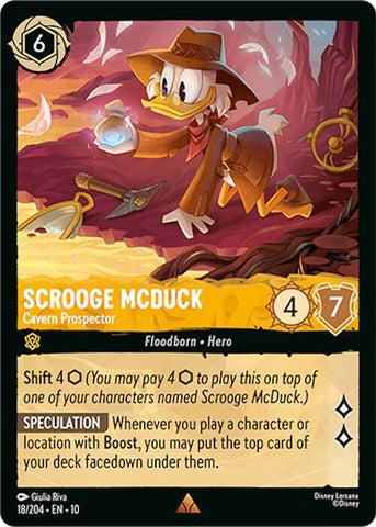 Scrooge McDuck - Cavern Prospector - 18/204