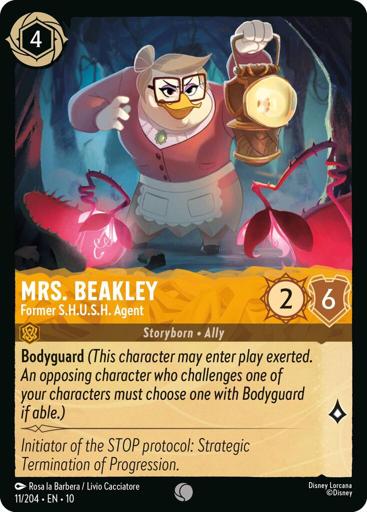 Mrs. Beakley - Former S.H.U.S.H. Agent - 11/204