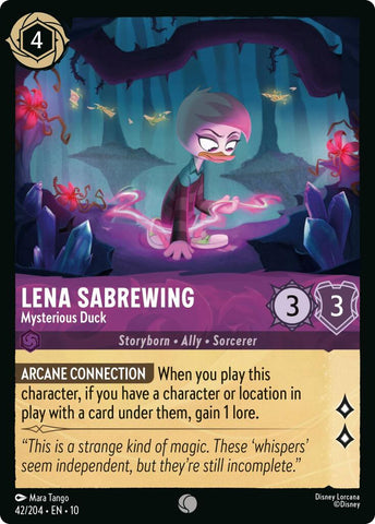 Lena Sabrewing - Mysterious Duck - 42/204