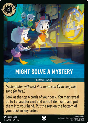 Might Solve a Mystery - 163/204