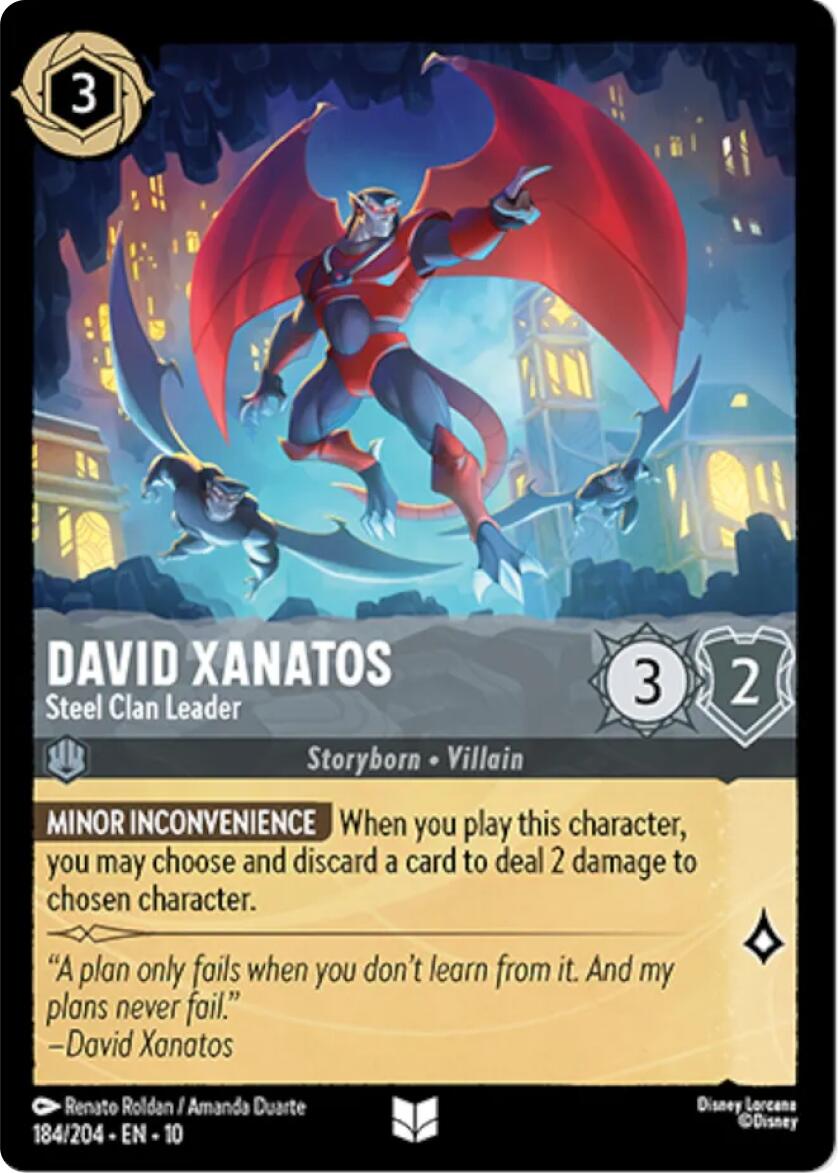 David Xanatos - Steel Clan Leader - 184/204
