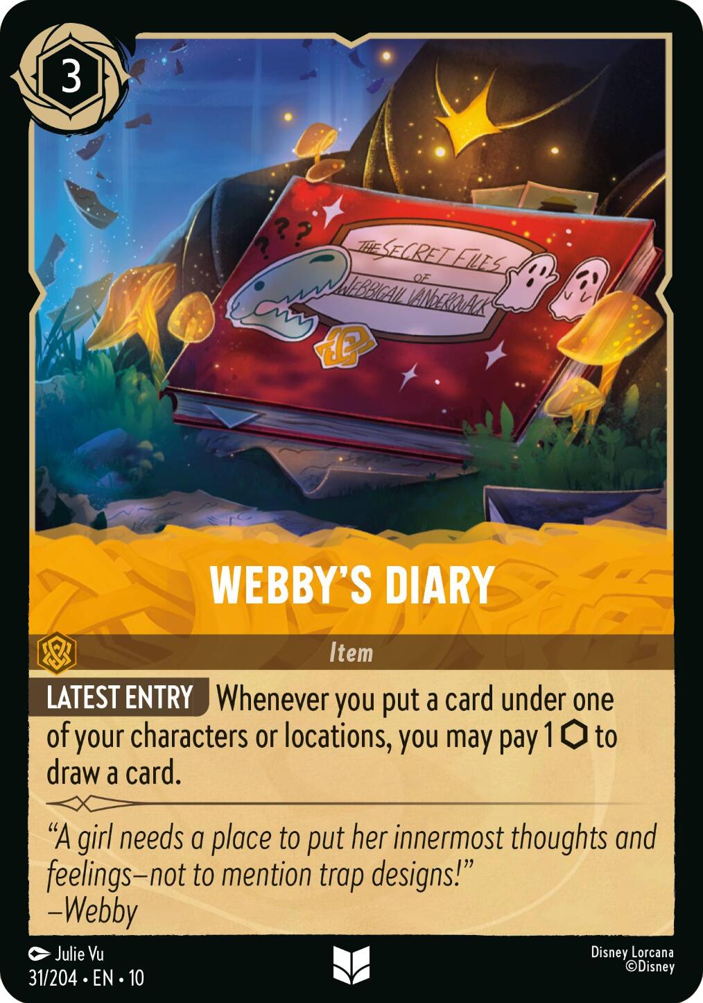 Webby's Diary - 31/204