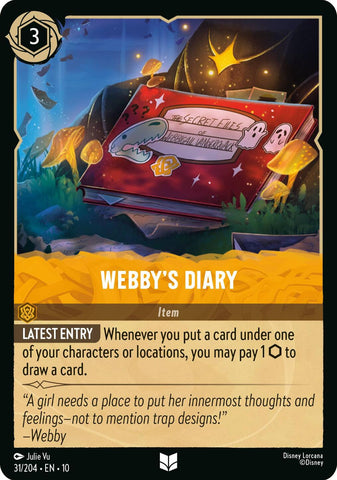 Webby's Diary - 31/204