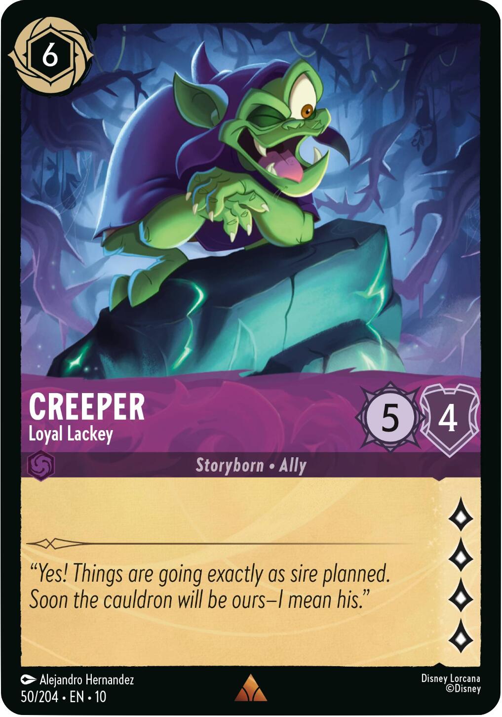 Creeper - Loyal Lackey - 50/204