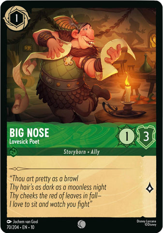 Big Nose - Lovesick Poet - 70/204