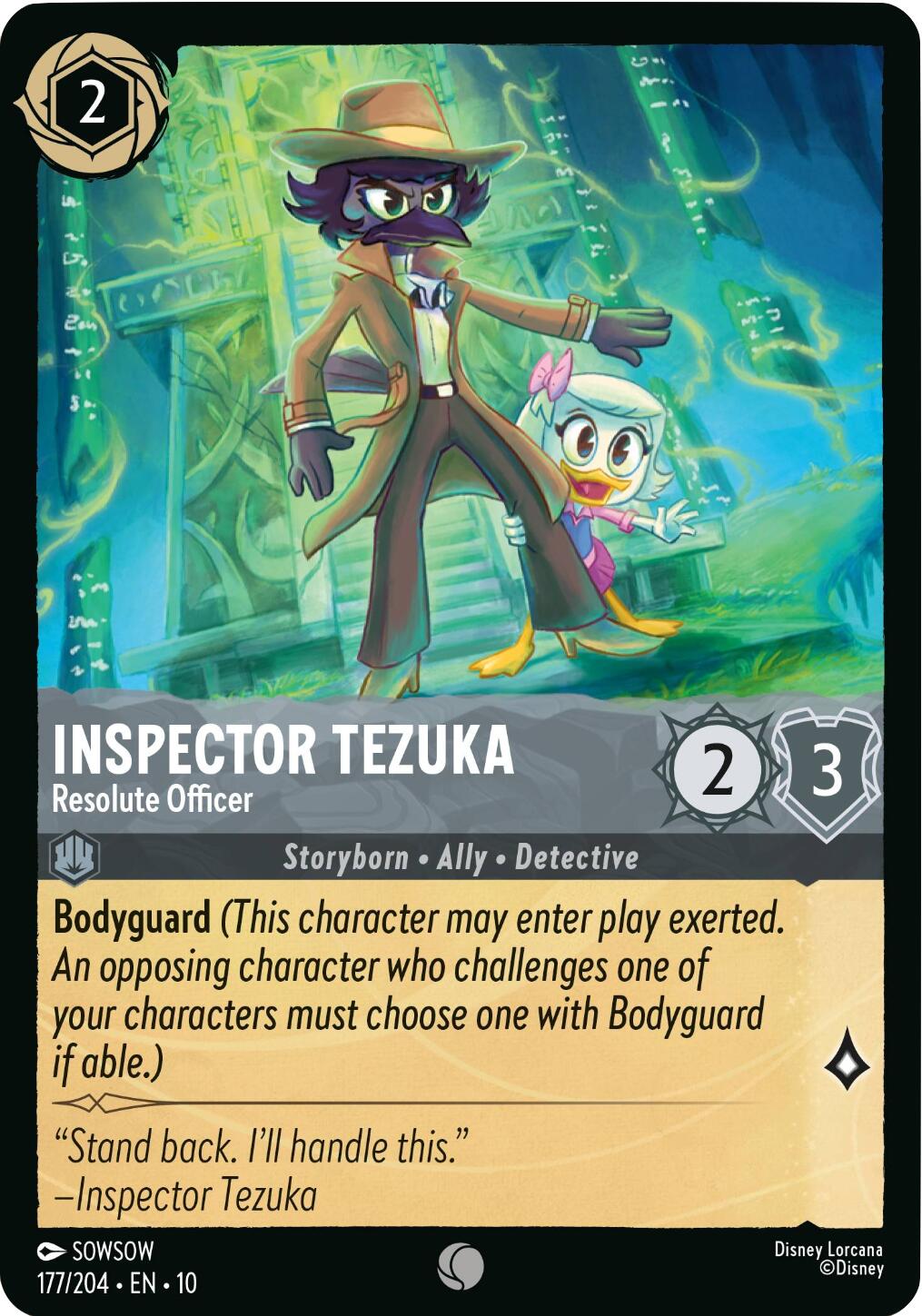 Inspector Tezuka - Resolute Officer - 177/204