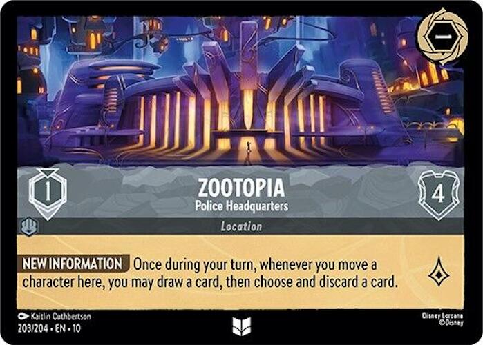 Zootopia - Police Headquarters - 203/204
