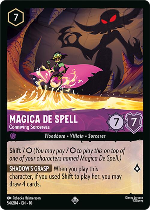 Magica De Spell - Conniving Sorceress - 54/204