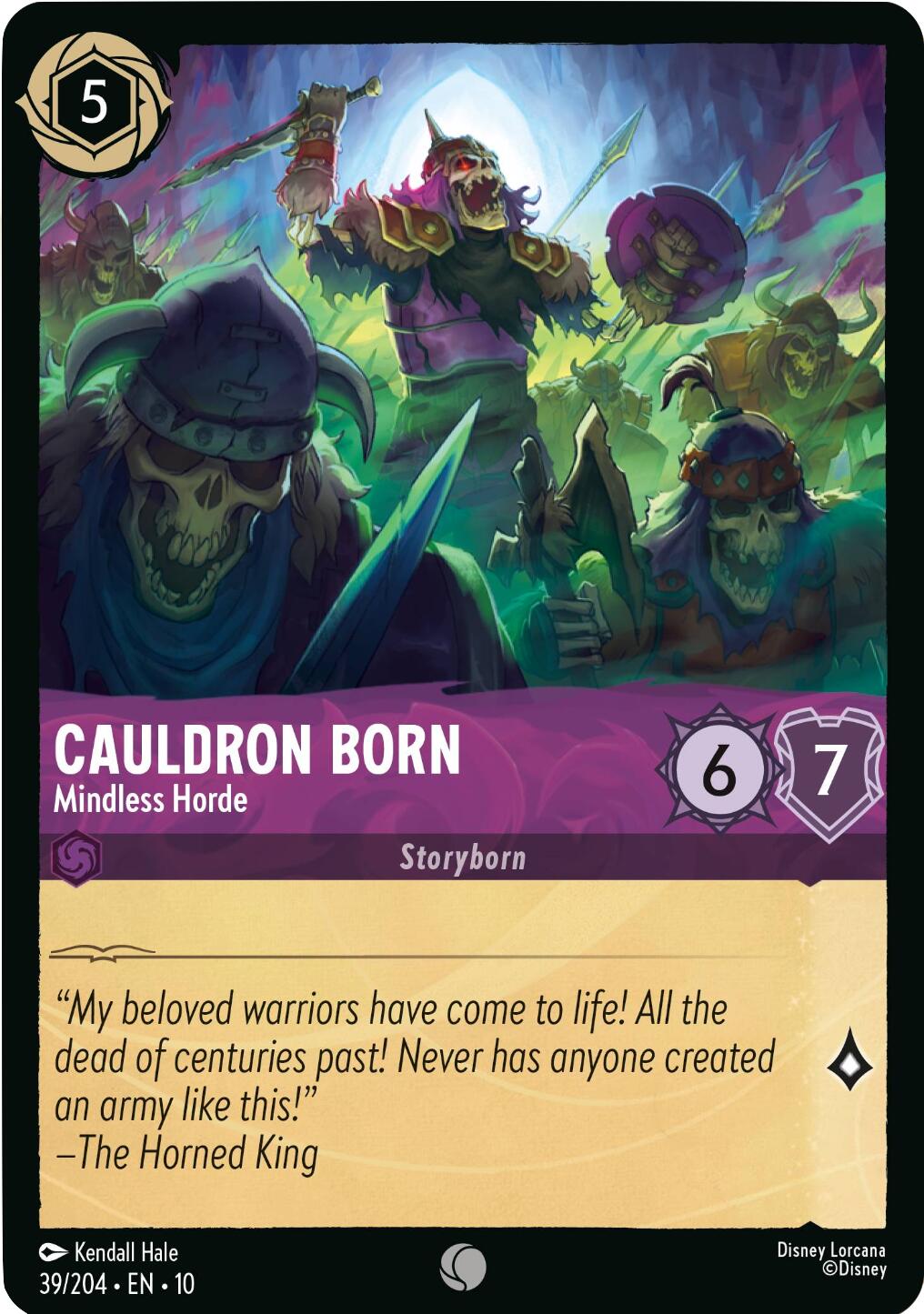 Cauldron Born - Mindless Horde - 39/204