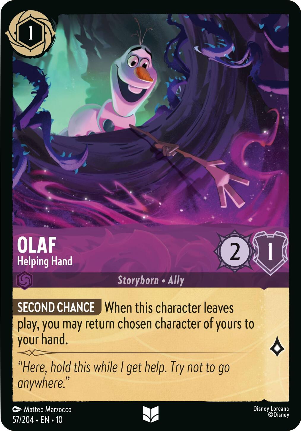 Olaf - Helping Hand - 57/204