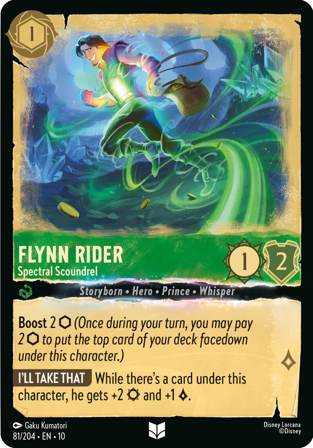 Flynn Rider - Spectral Scoundrel - 81/204