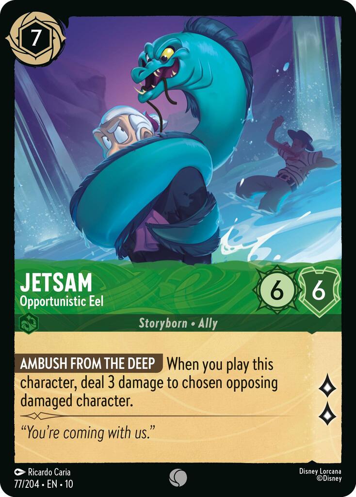 Jetsam - Opportunistic Eel - 77/204