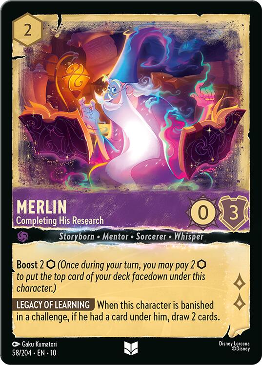 Merlin - Completing His Research - 58/204