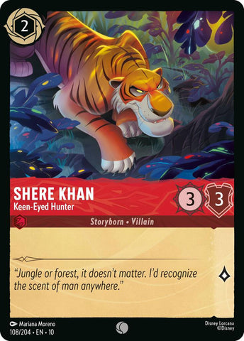 Shere Khan - Keen-Eyed Hunter - 108/204
