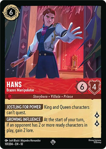 Hans - Brazen Manipulator - 117/204