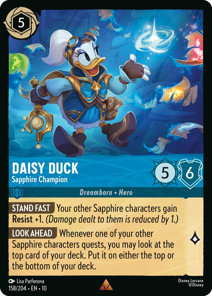 Daisy Duck - Sapphire Champion - 158/204