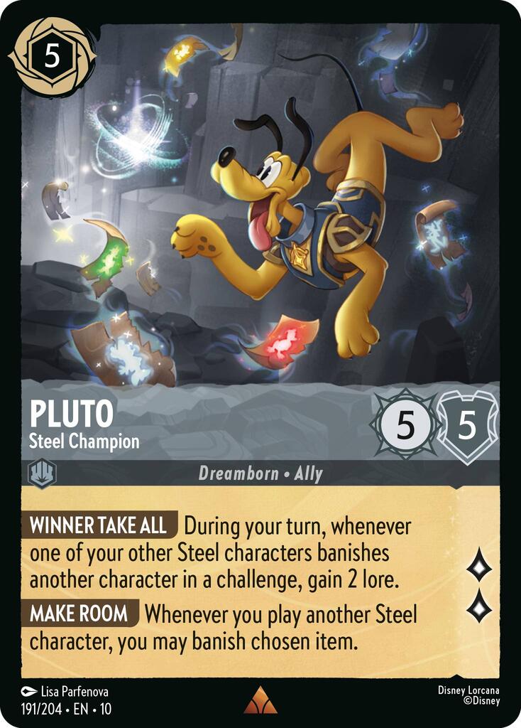 Pluto - Steel Champion - 191/204