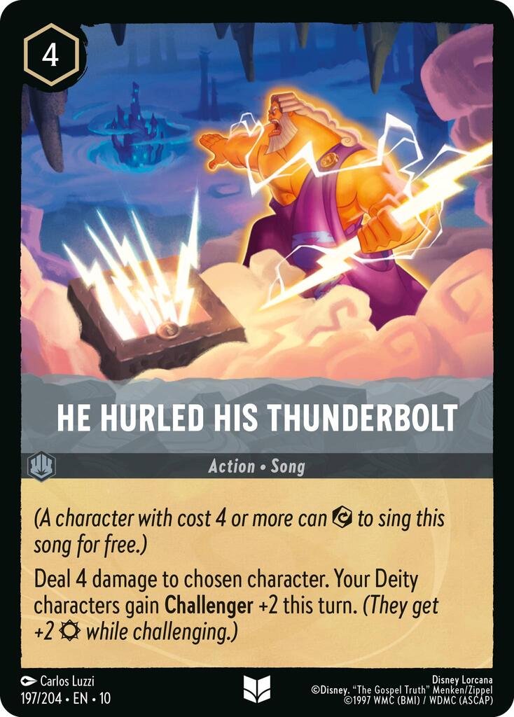 He Hurled His Thunderbolt - 197/204