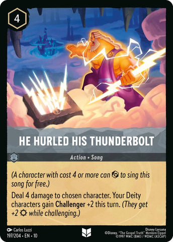 He Hurled His Thunderbolt - 197/204