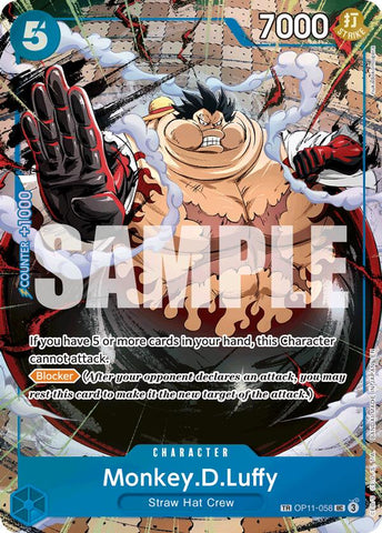 Monkey.D.Luffy - OP11-058 (TR) - OP11-058