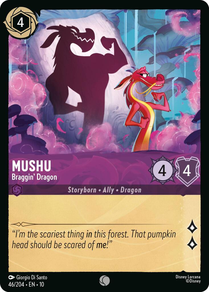 Mushu - Braggin' Dragon - 46/204