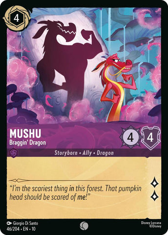 Mushu - Braggin' Dragon - 46/204
